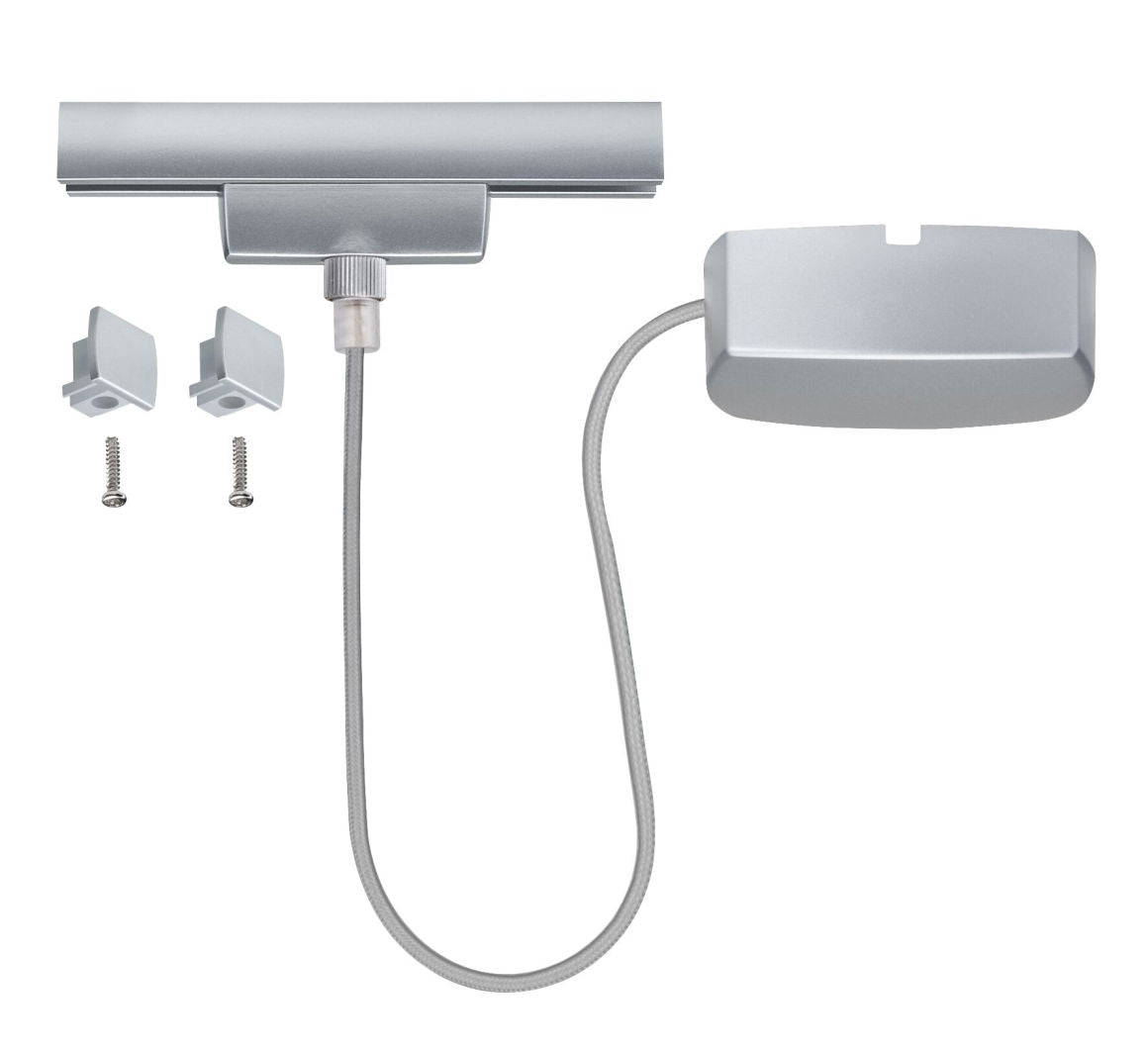 URail System Light&Easy Stromeinspeisung max.1000W Chrom matt 230V Metall