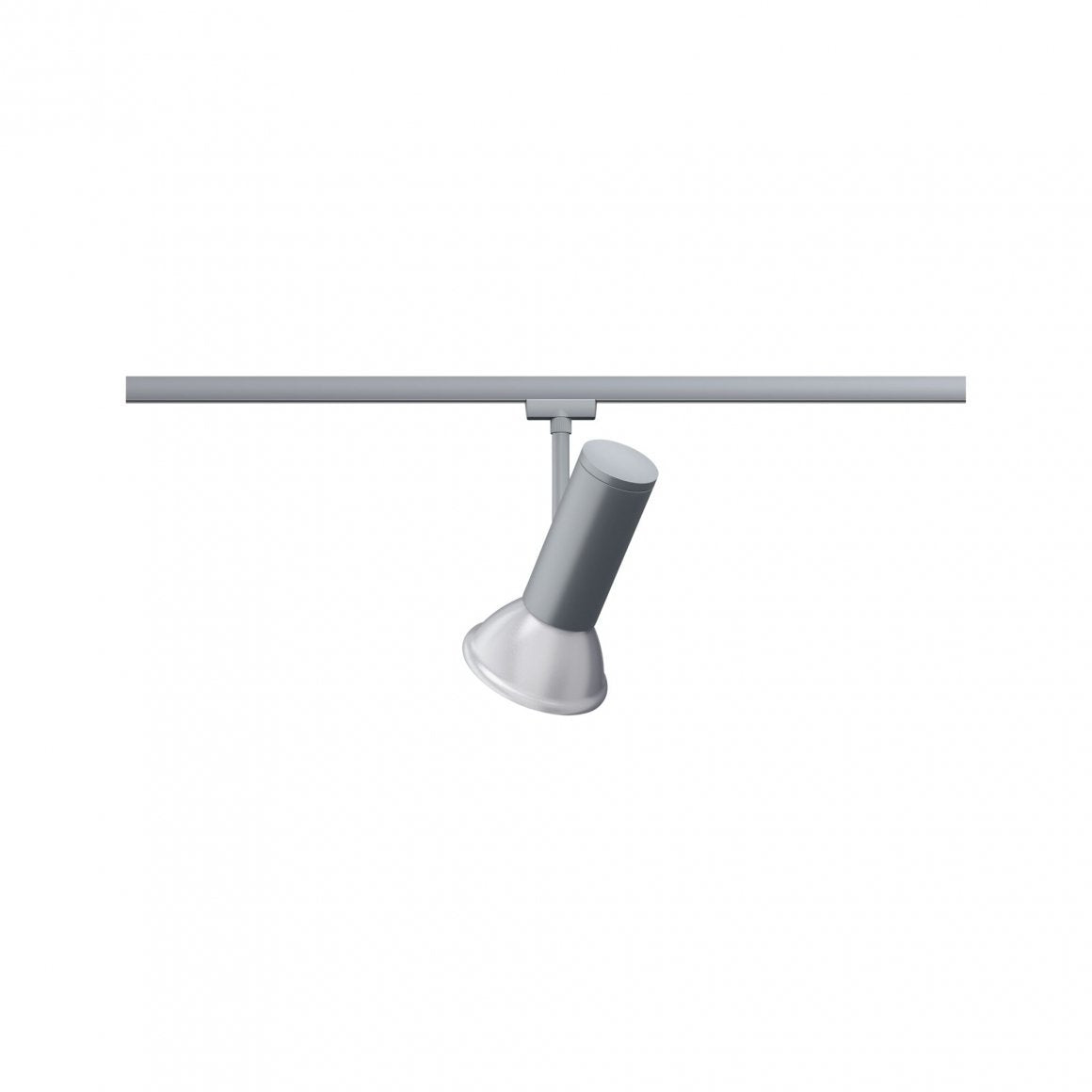 URail Schienenspot Apol Einzelspot E27 max. 50W dimmbar 230V Chrom