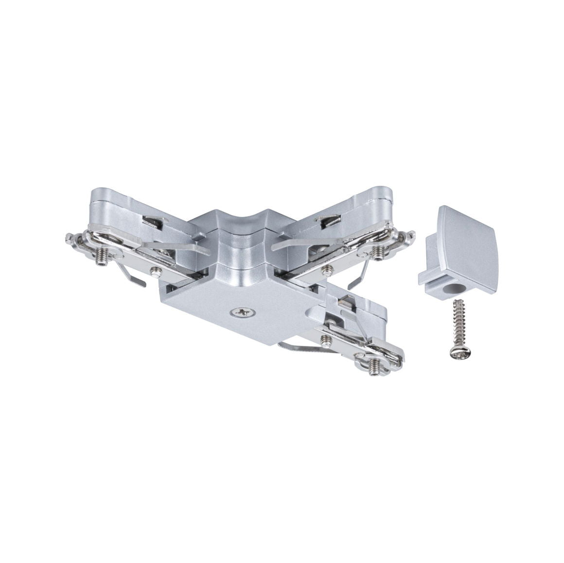 URail System Light&Easy T-connector 125mm max. 1000W matt chrome 230V metal