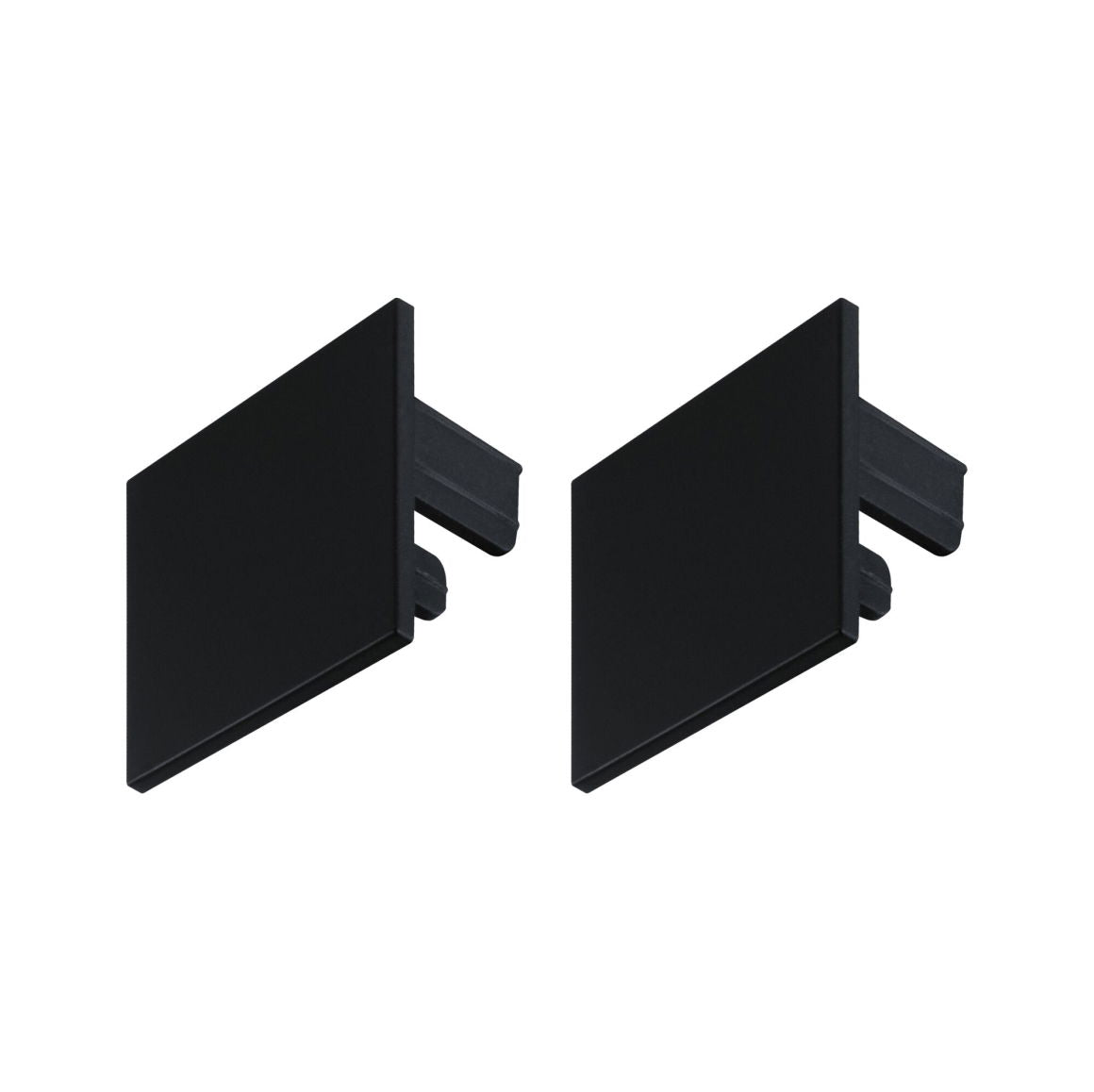 Linion Accessoires Embout 2 pièces Noir mat Plastique