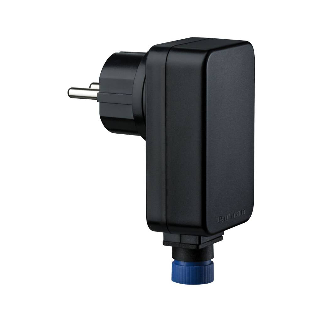 Plug & Shine Power Supply IP44 21W 24V DC mit Stecker Schwarz