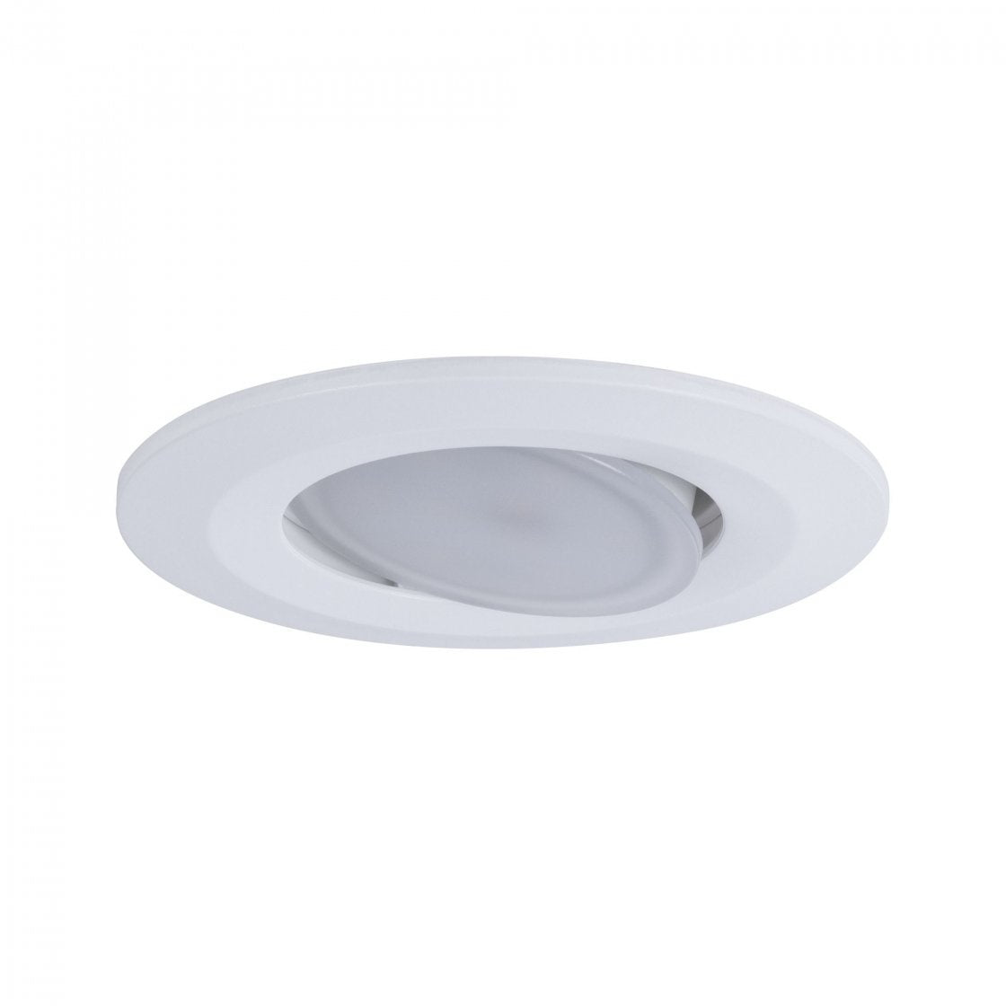 LED Einbauleuchte Calla Basisset schwenkbar IP65 rund 90mm 30° 10x6,5W 10x465lm 230V 4000K Weiß matt