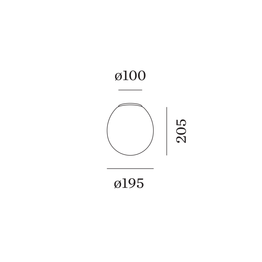 Dro Ceiling Surf 2.0 E14 B-W