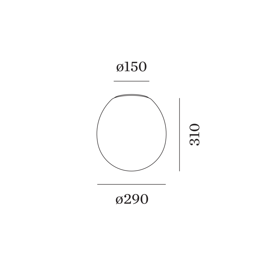 Dro Ceiling Surf 3.0 E27 B-W