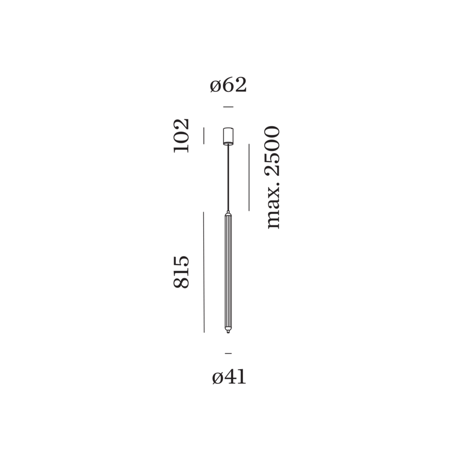 FLYRA VERTICAL 1.1 Maßzeichnung