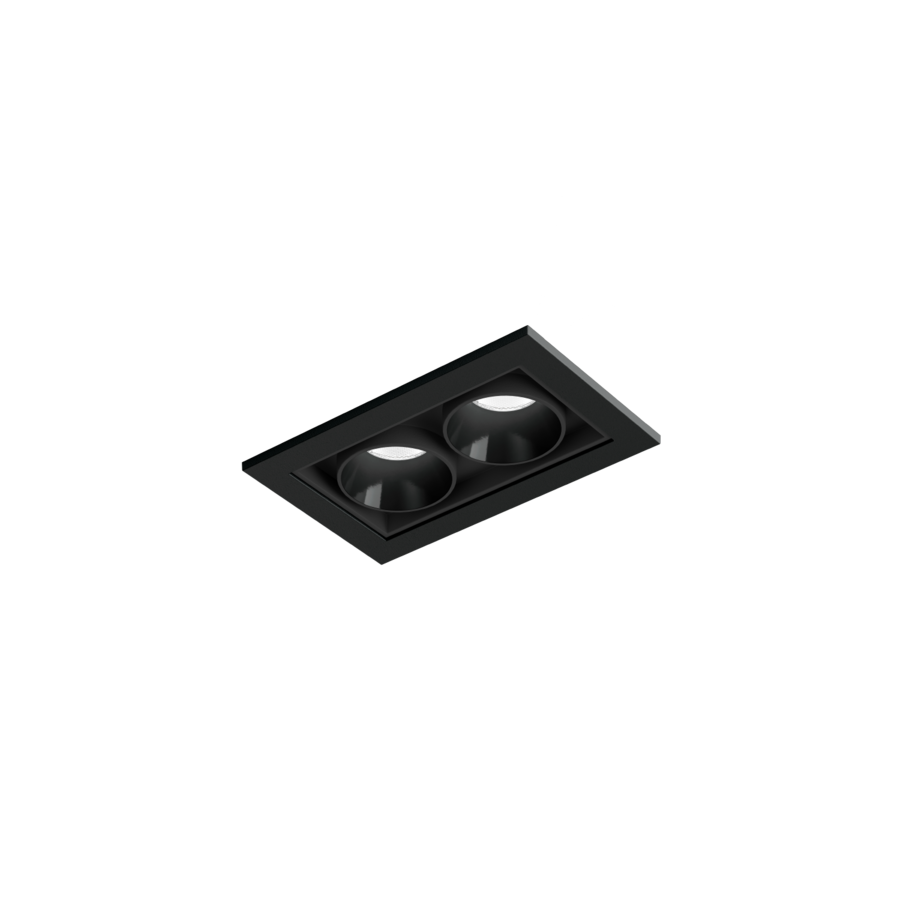Wever & Ducré LINOO 2.0 LED Einbaustrahler Schwarz