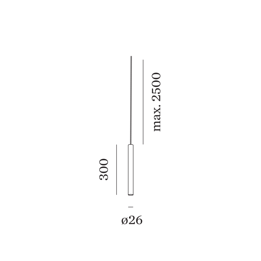 MATCH SUSPENDED 3.0 LED Pendelleuchte