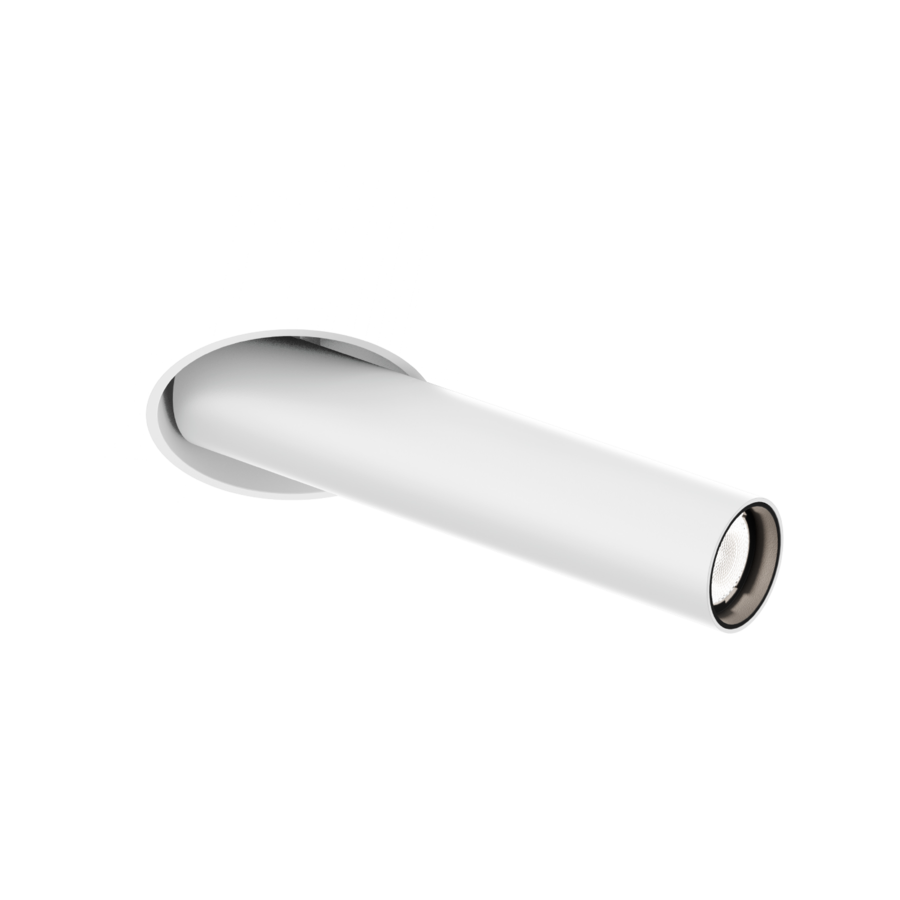 MATCH SNEAK trimless 1.0 semi-recessed spotlight