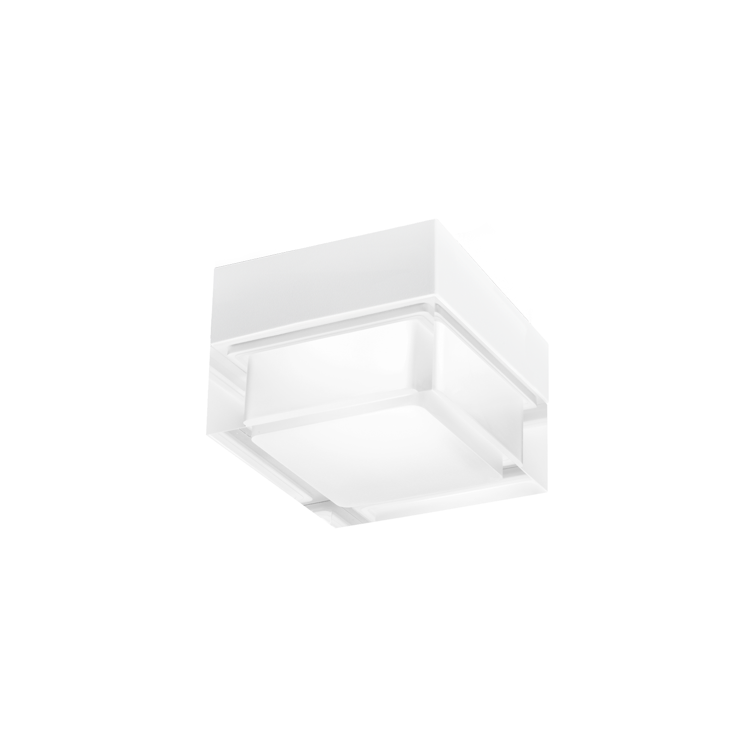 Mirbi IP44 2.0 quadratische LED Deckenleuchte Bad