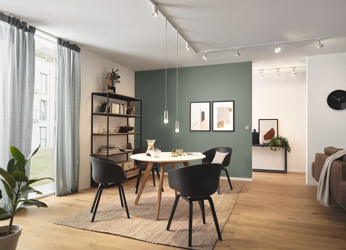 URail Schienenspot 3-Step-Dim Circle 280lm 5W 3000K dimmbar 230V Weiß