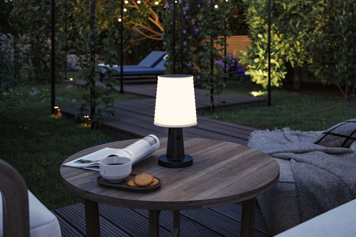 Solar LED Tischleuchte Ilanga IP44 2700K 125lm Anthrazit - Paulmann - lightnox.de