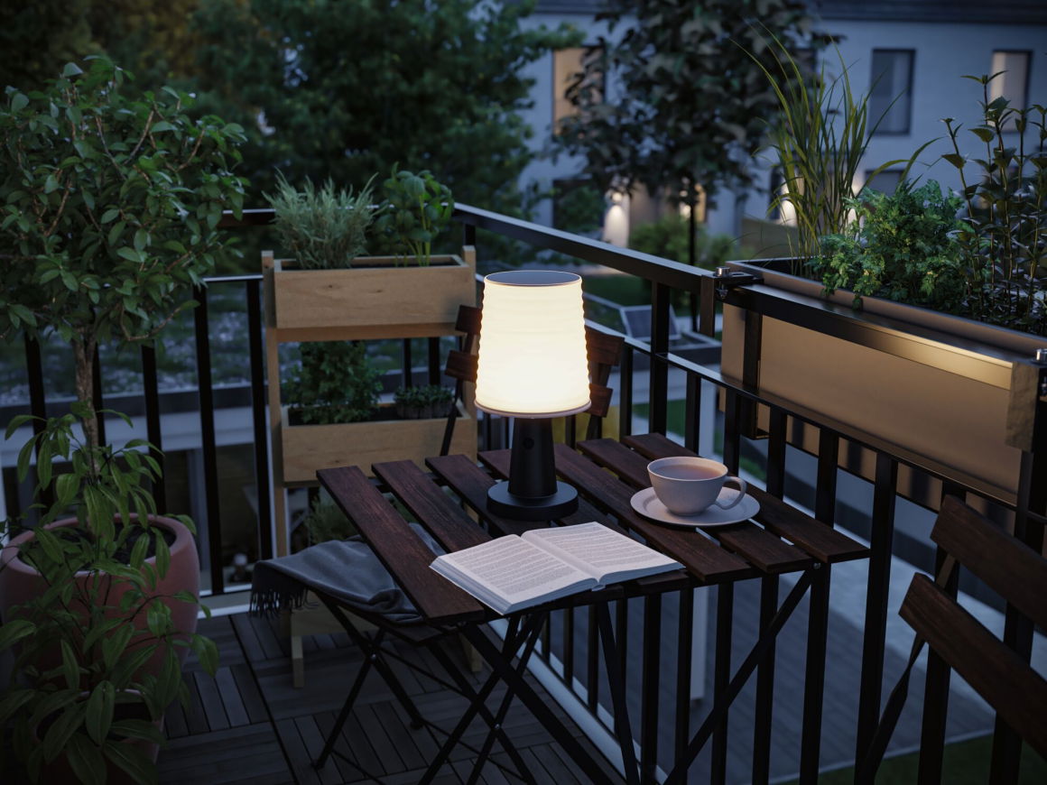 Solar LED Tischleuchte Ilanga IP44 2700K 125lm Anthrazit - Paulmann - lightnox.de