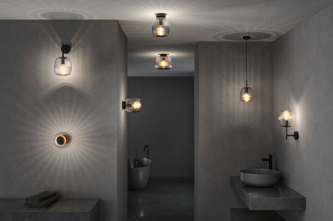 LED Pendelleuchte Ruya E14 max. 20W Glas/Schwarz matt - Paulmann - lightnox.de