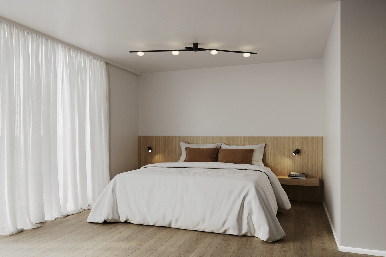 Perlez Spin Ceiling Surf 1.0 Led