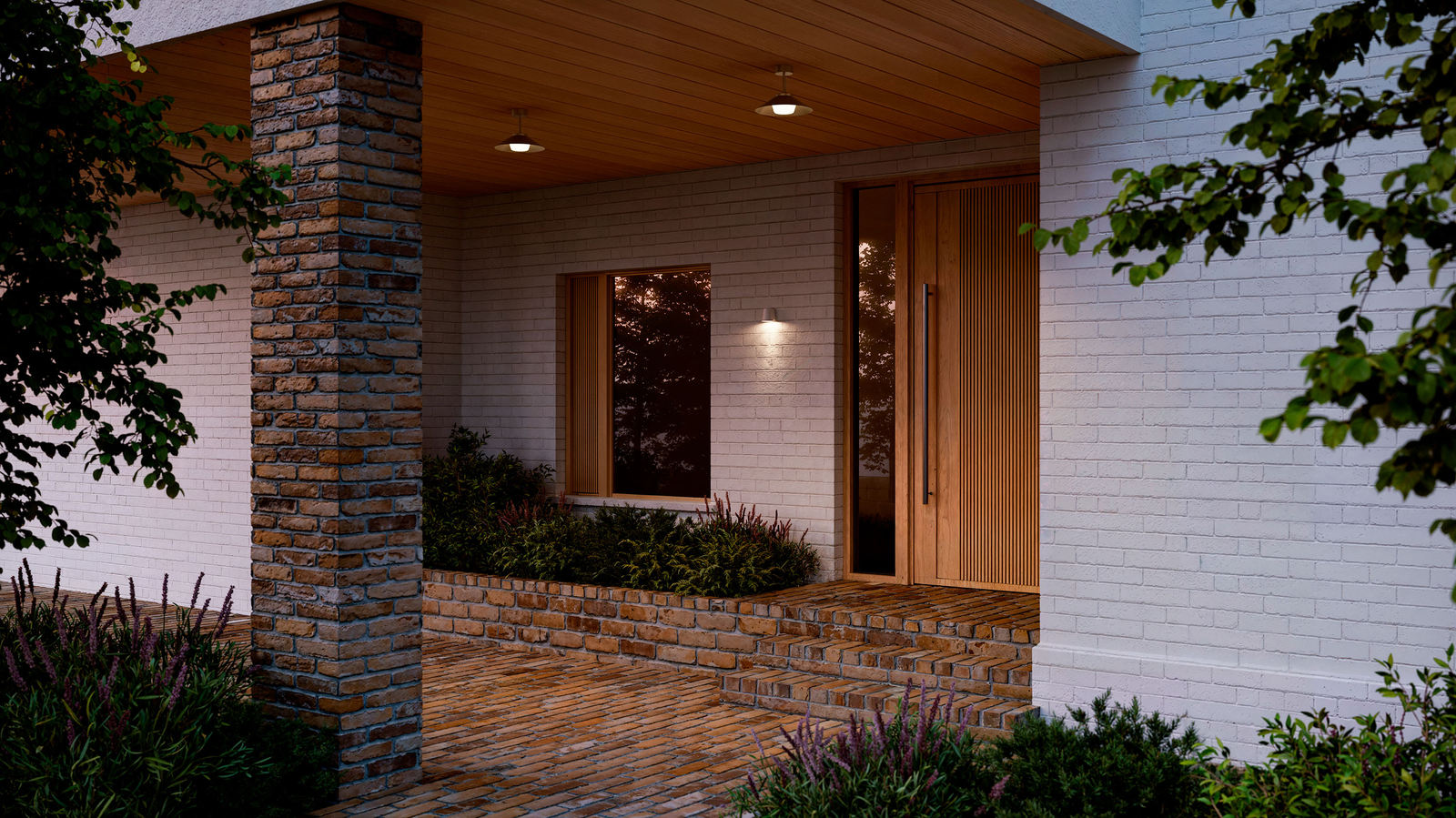 TRADORA IP65 1.0 Deckenaufbauleuchte Outdoor