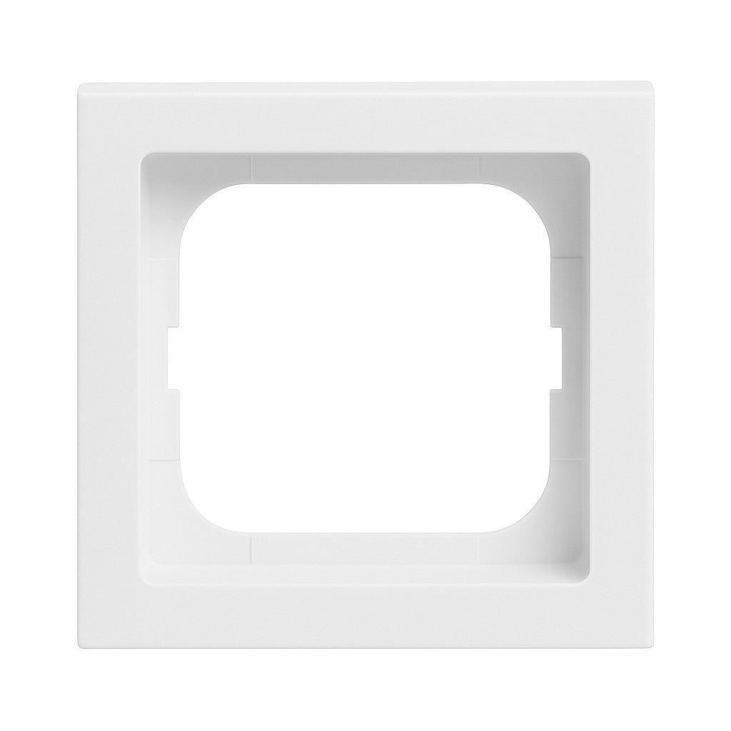 Abdeckrahmen 1 - fach studioweiß - future® linear 1721 - 184K - Busch - Jaeger - 2CKA001754A4235
