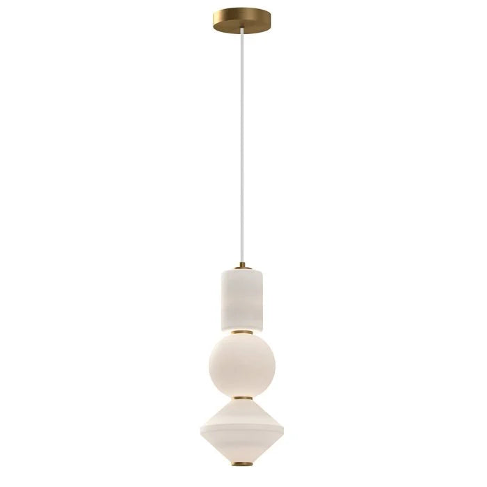 Alora Mood Bijou LED Pendelleuchte - Alter Gold