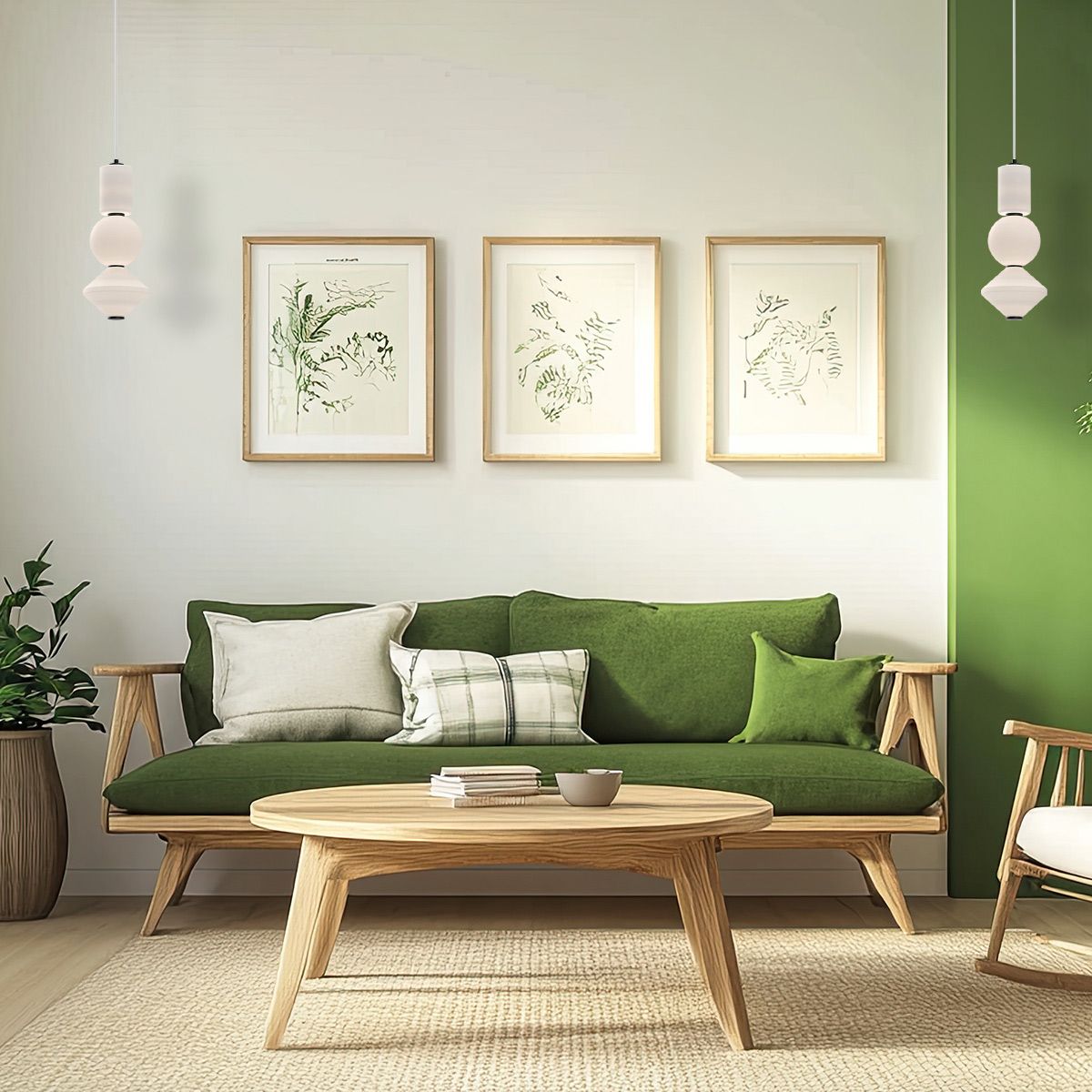 Alora Mood Bijou LED Pendelleuchte - Matt Schwarz