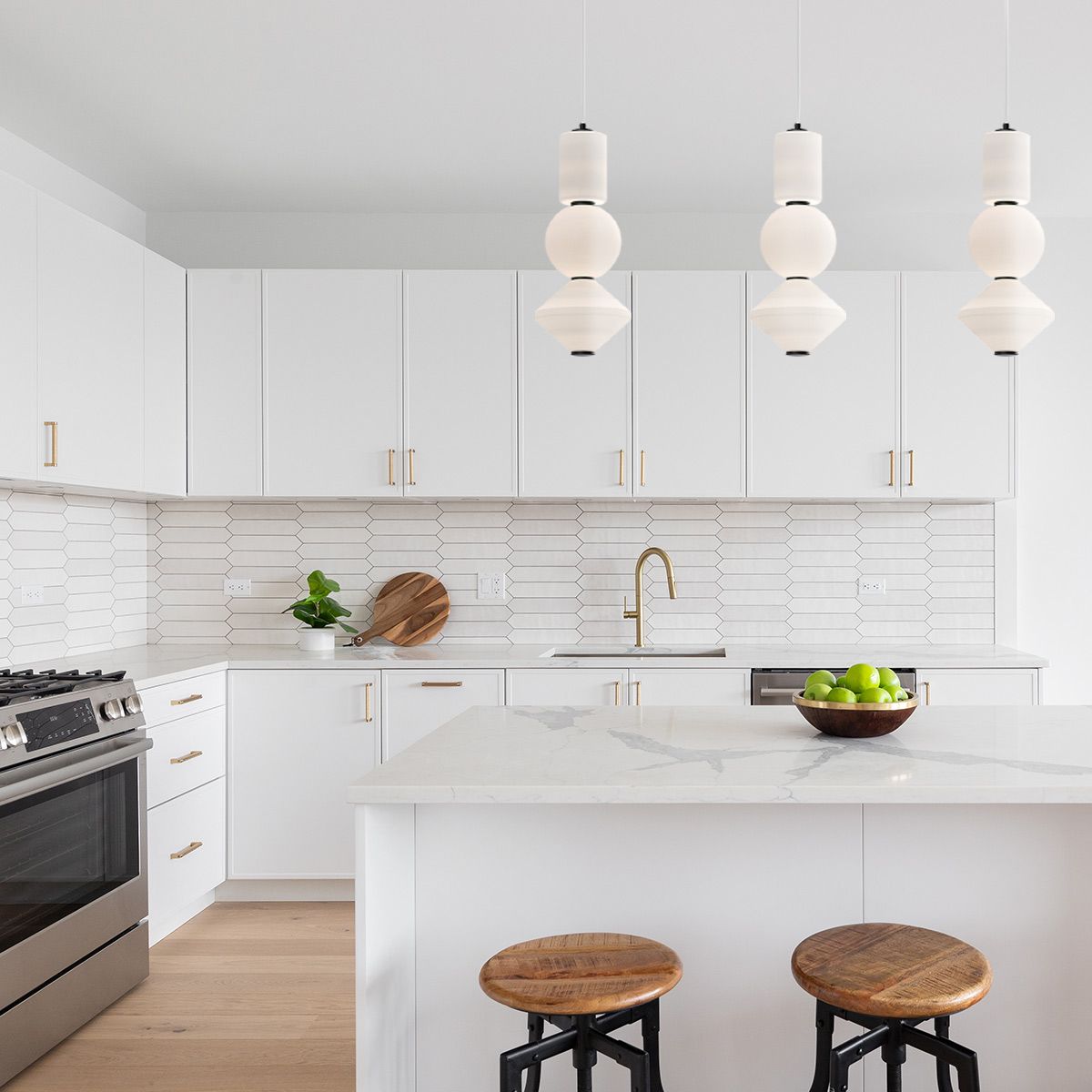 Alora Mood Bijou LED Pendelleuchte - Matt Schwarz
