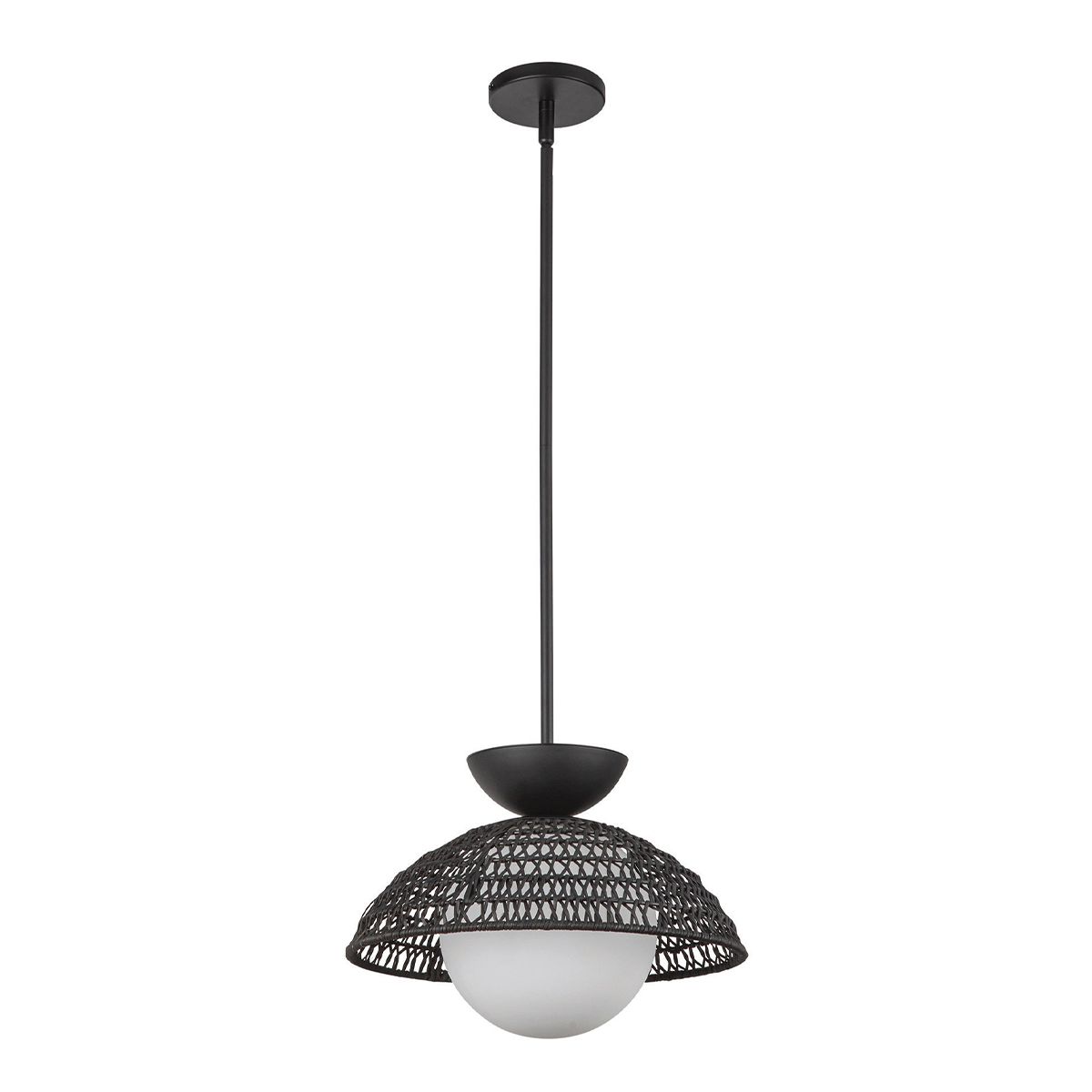 Alora Mood Perth 1 lt Pendelleuchte - Mattschwarz - lightnox.de - leuchtengrosshandel24