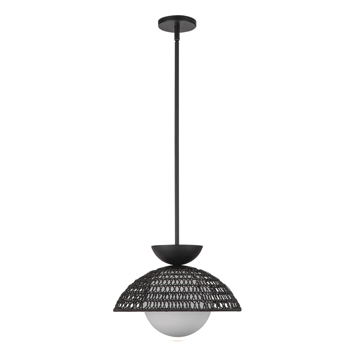 Alora Mood Perth 1 lt Pendelleuchte - Mattschwarz - lightnox.de - leuchtengrosshandel24