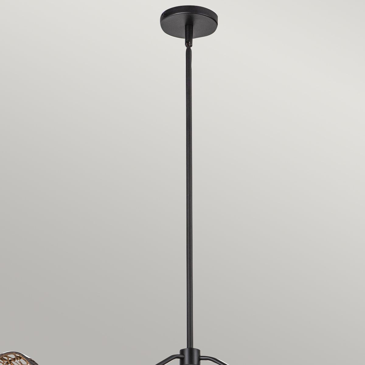 Alora Mood Perth Kronleuchter, 3 l, Mattschwarz - Elsteadlighting - leuchtengrosshandel24