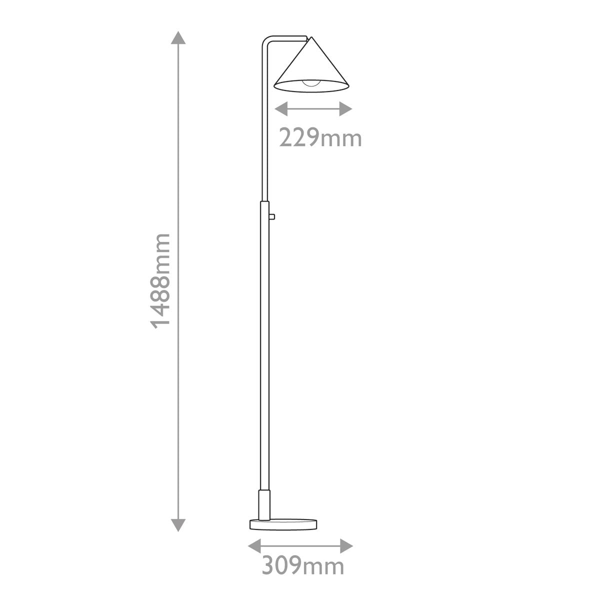 Alora Mood Remyck 1 lt Floor Lamp - Matte - Accord Lighting - leuchtengrosshandel24