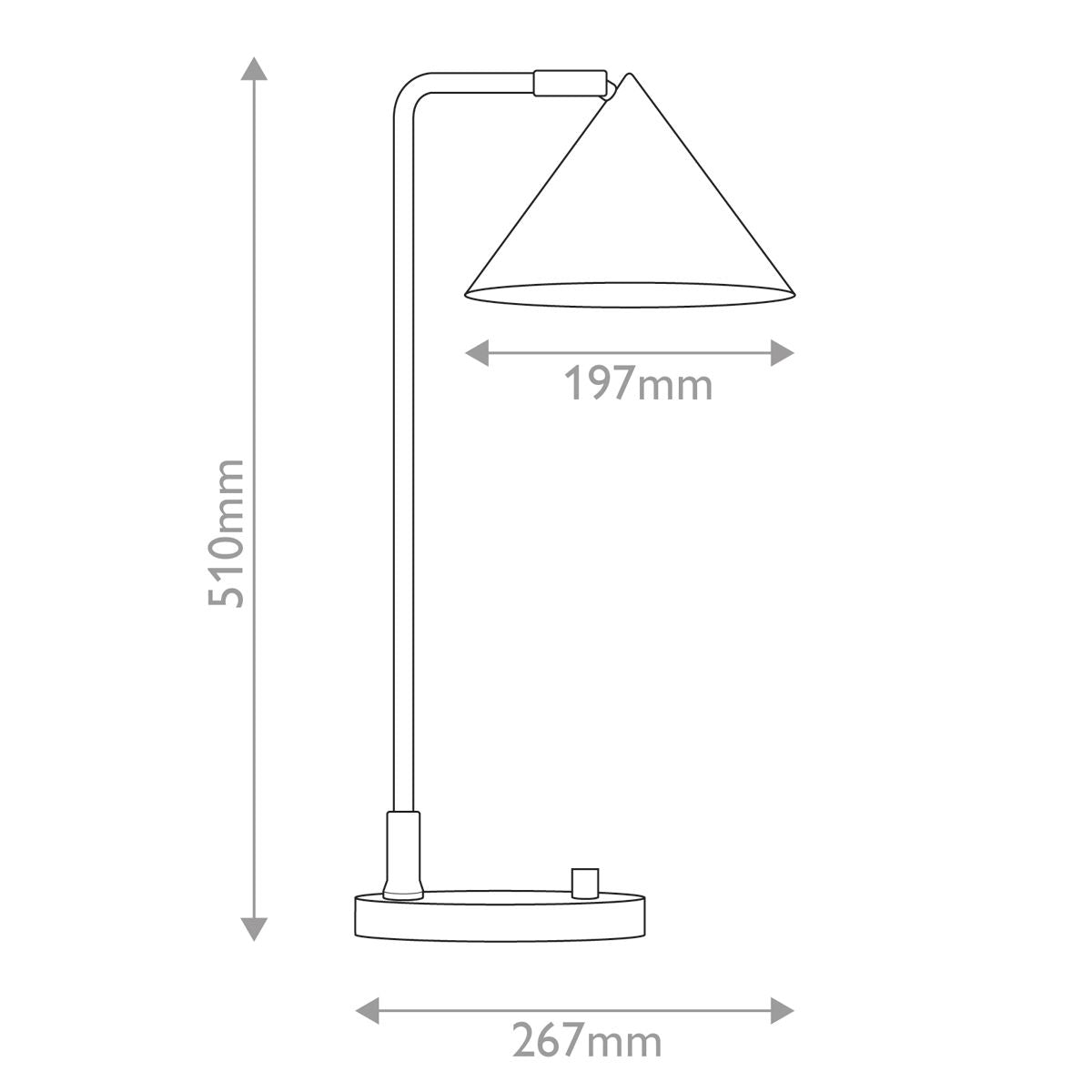 Alora Mood Remyck 1 l Tischlampe - Gebürstet - Elsteadlighting - leuchtengrosshandel24