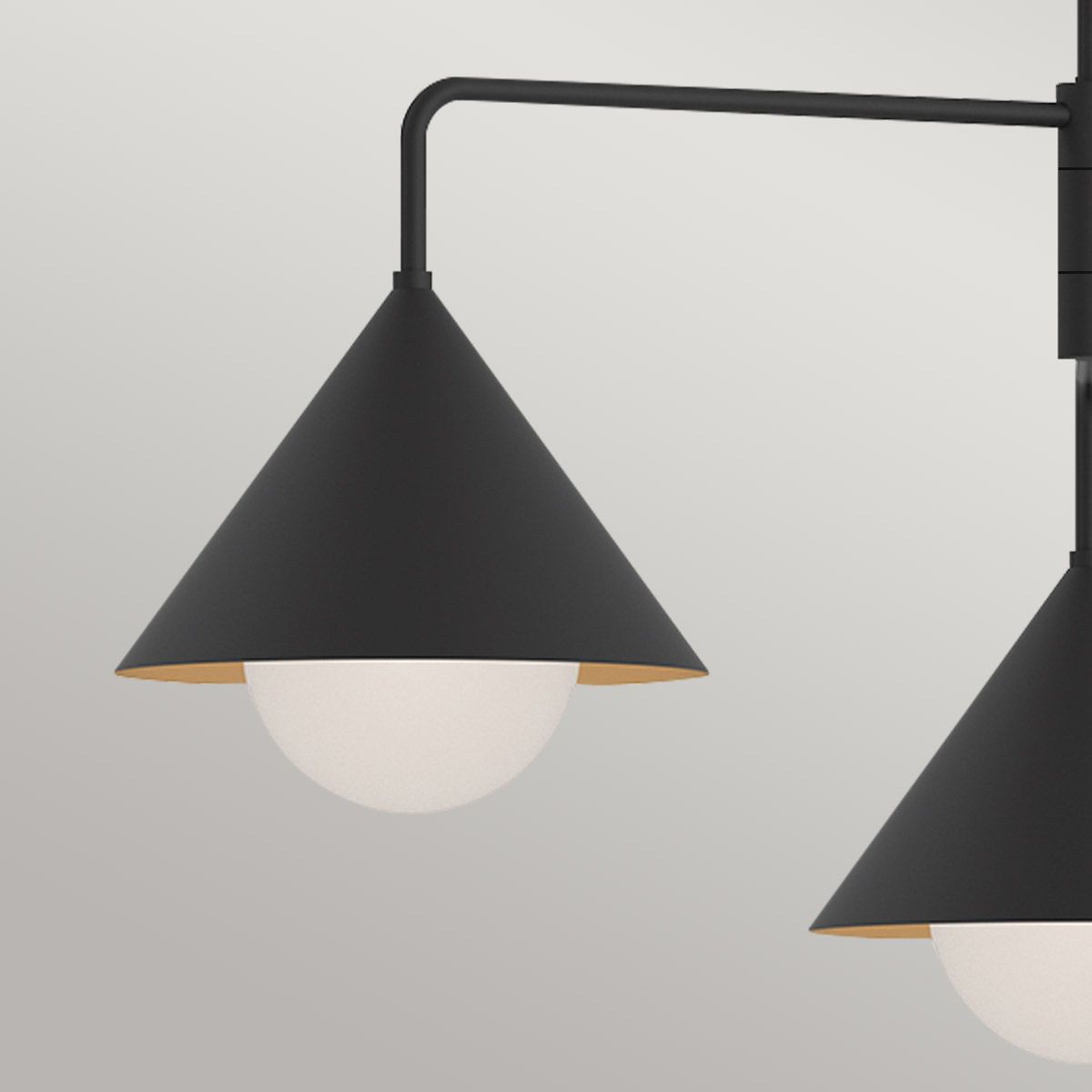 Alora Mood Remyck 3-Liter-Kronleuchter - Matt - Accord Lighting - leuchtengrosshandel24