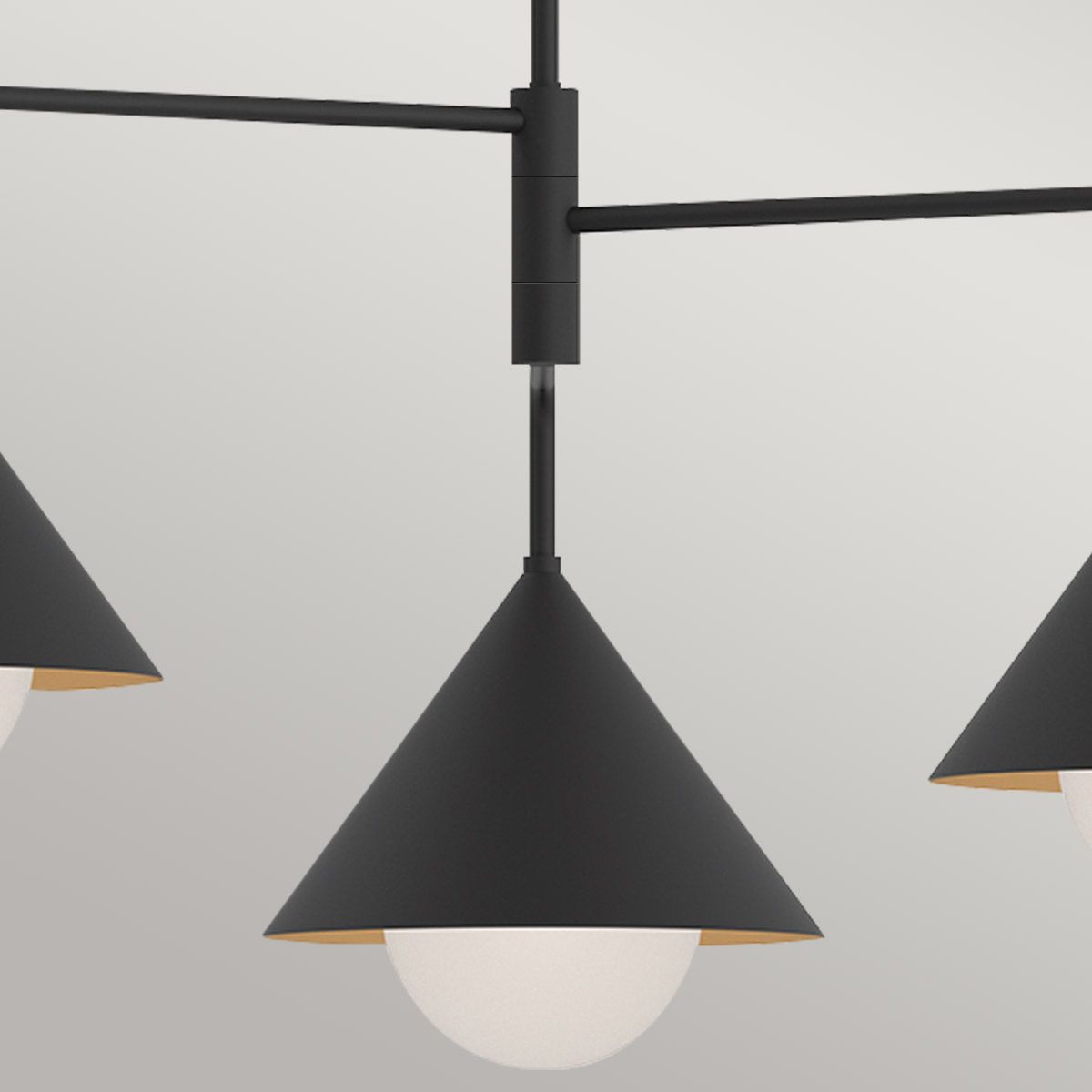 Alora Mood Remyck 3-Liter-Kronleuchter - Matt - Accord Lighting - leuchtengrosshandel24