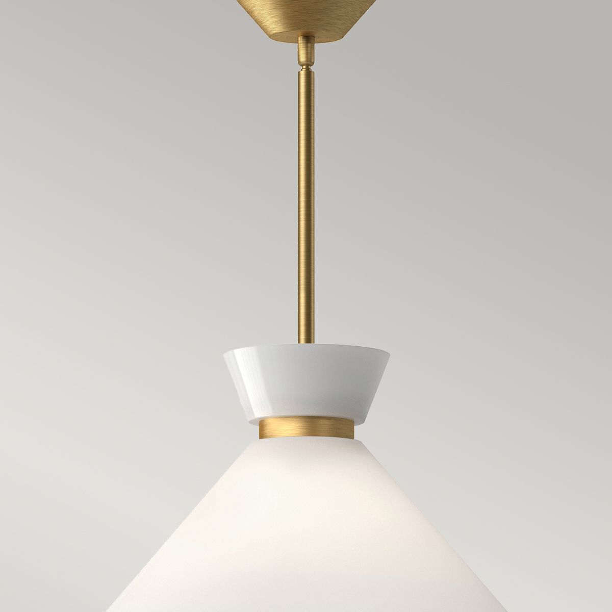 Alora Halston 1 l Pendant - Gebürstetes Gold - Elsteadlighting - ALM - HALSTON - P - M - GD