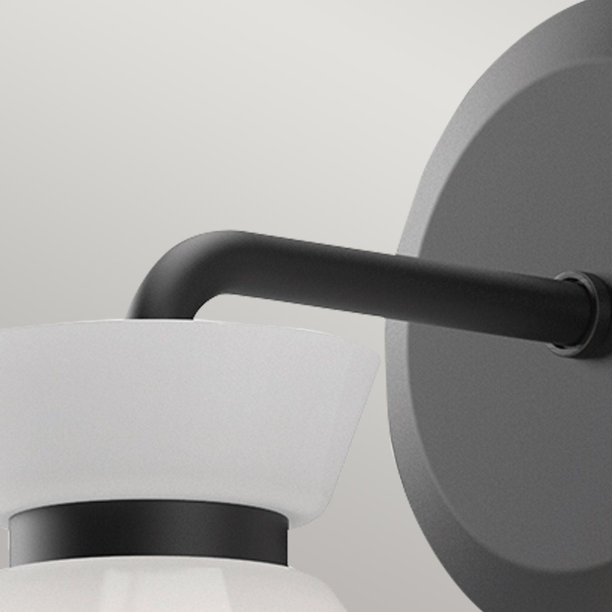Alora Halston 1 lt Wandleuchte - Matt Schwarz - Elsteadlighting - ALM - HALSTON - 1WB - BK