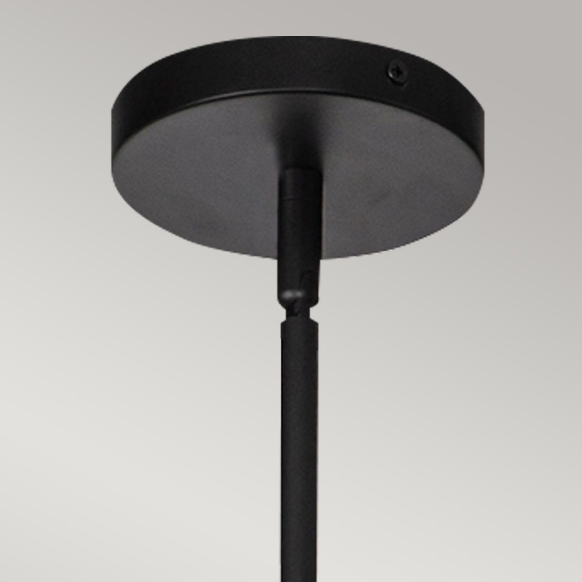 Alora Mood Daphne 1 lt große Pendelleuchte - Matt Schwarz & Natur - Elsteadlighting - ALM - DAPHNE - P - L - MB