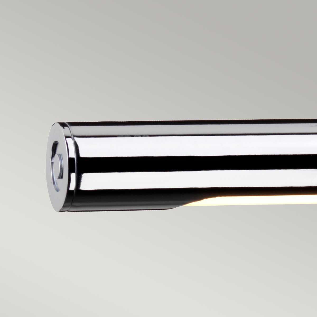 Alton 1-flammige große LED-Bilderleuchte, poliertes Chrom