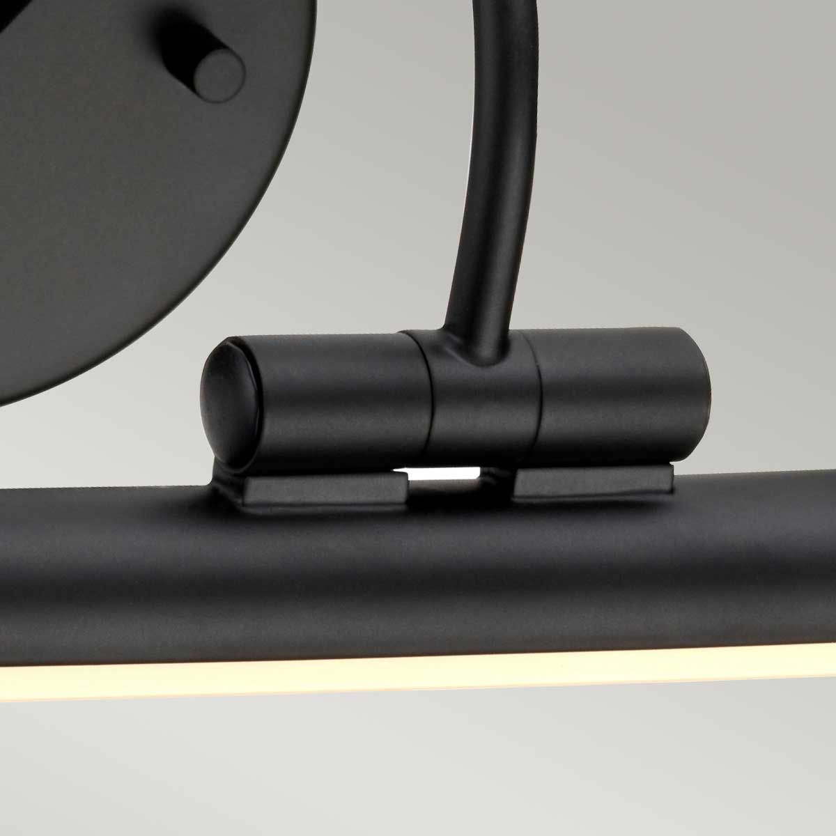 Alton 1-flammige kleine LED-Bilderleuchte - Schwarz