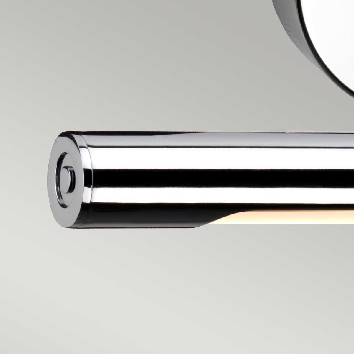 Alton 1-flammige kleine LED-Bilderleuchte, poliertes Chrom