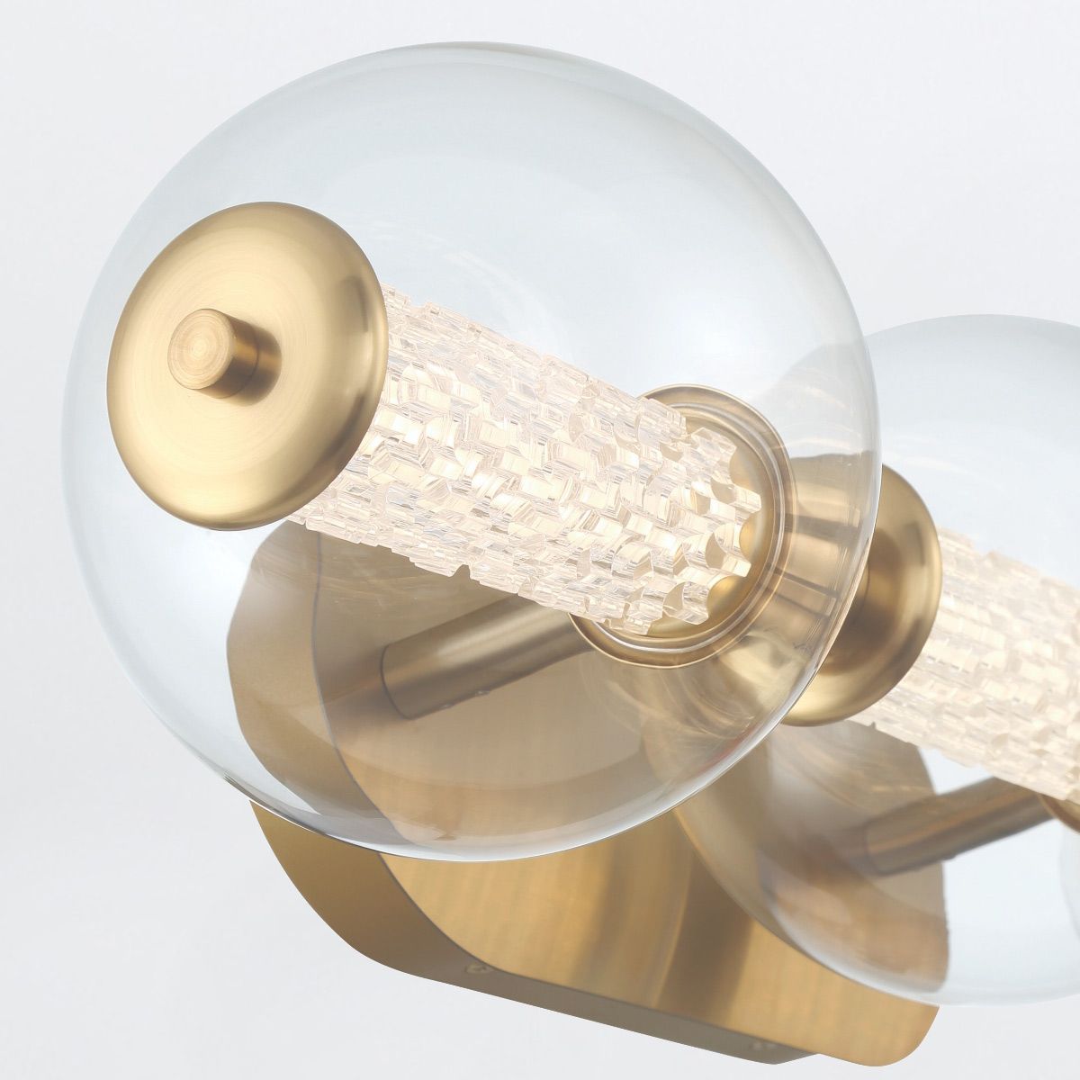 Atomo 3 - flammige Wandleuchte - Eurofase - QN - ATOMO - 3W - BG