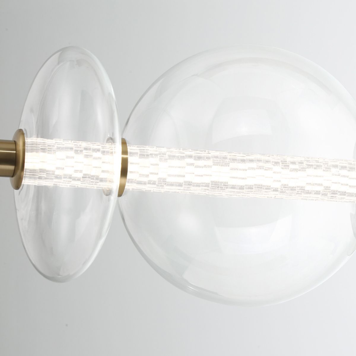 Atomo 7 - flammige lineare Pendelleuchte - Eurofase - QN - ATOMO - LP7 - BG
