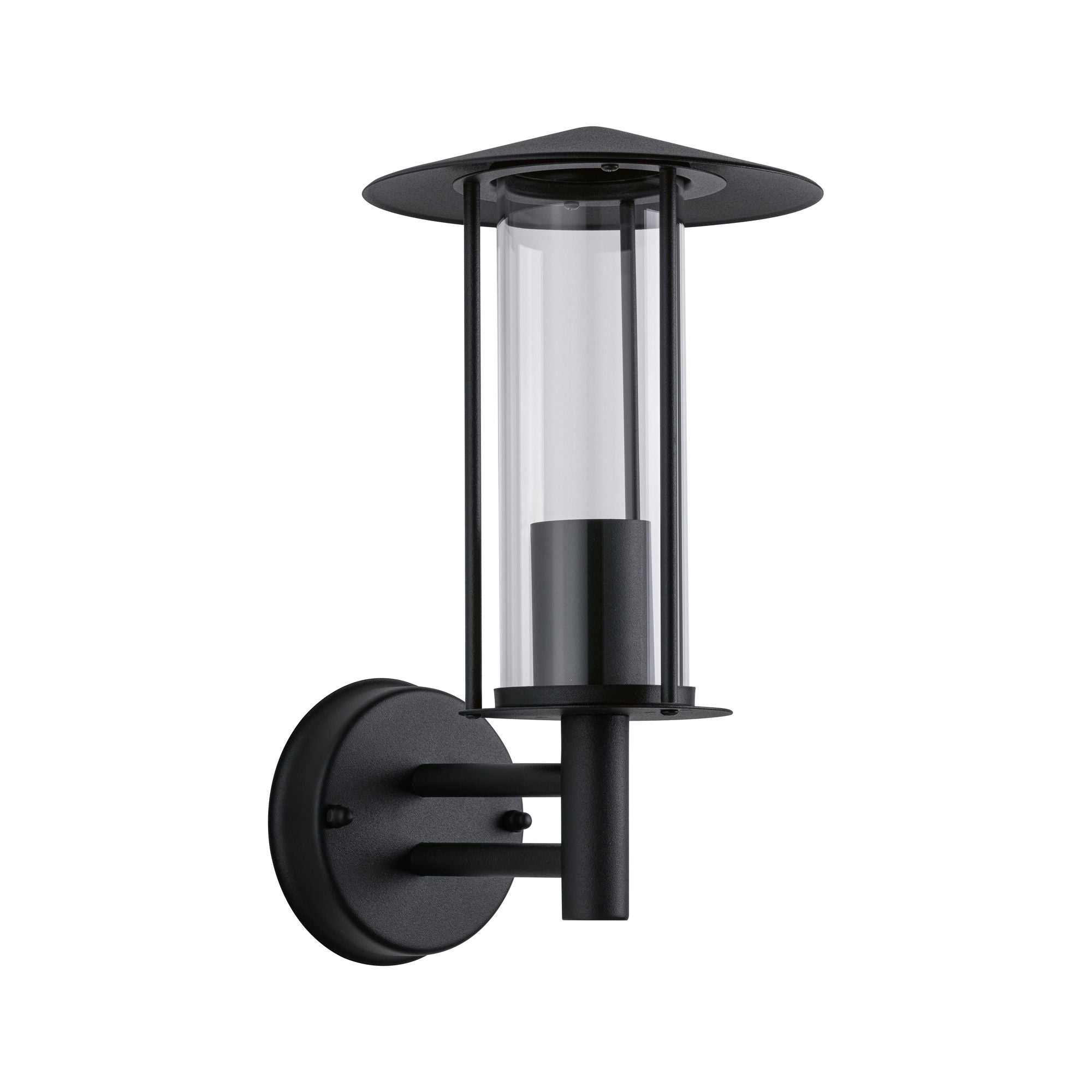 Außenwandleuchte Classic IP44 173mm max. 15W 230V Dunkelgrau Metall/Glas - Paulmann - 94398
