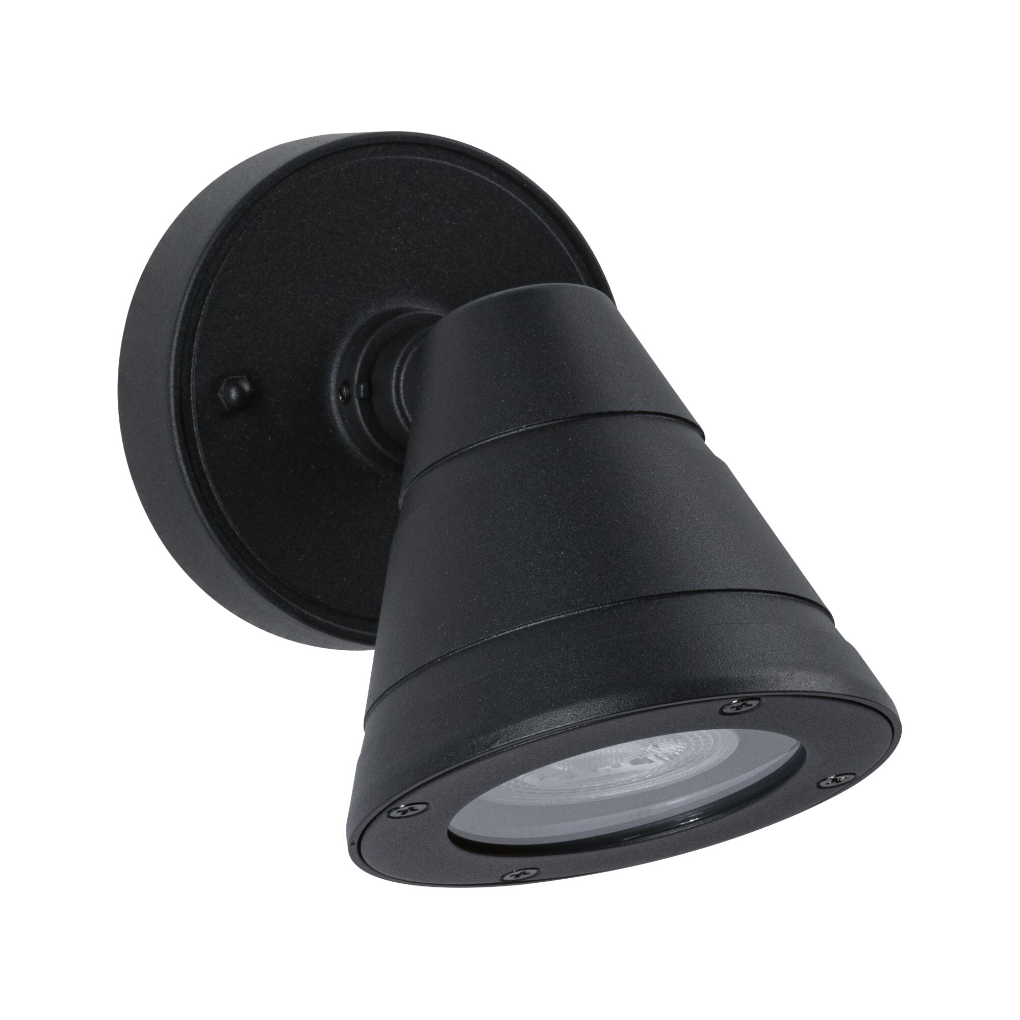Außenwandleuchte Trian IP44 rund 100x125mm max. 35W 230V Anthrazit Aluminium - Paulmann - 94734