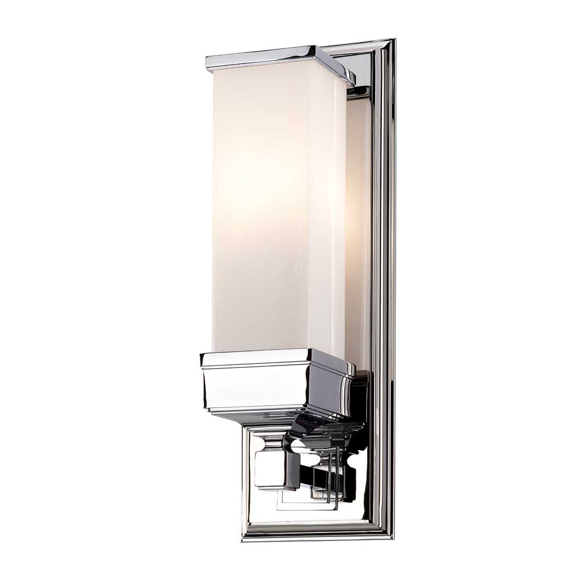 Wandleuchte „Cambridge“ mit 1 Licht, poliertes Chrom