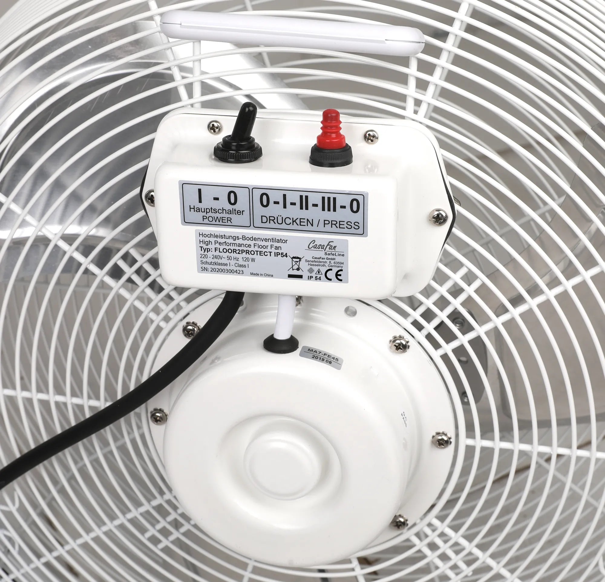 CasaFan FLOOR2PROTECT SL Bodenventilator Schutzkorb