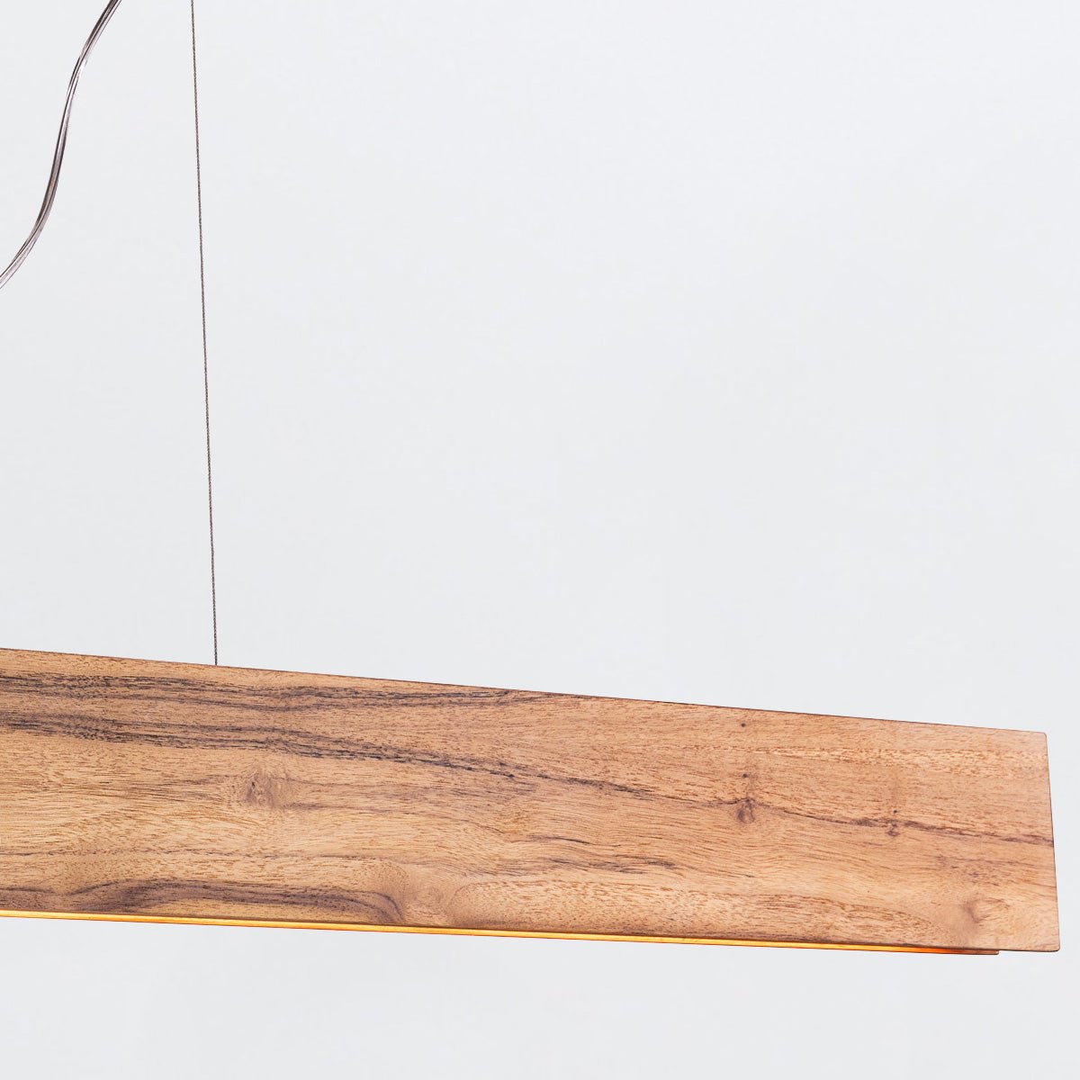 Clean LED - Pendelleuchte aus Teakholz - Accord Lighting - QN - CLEAN - LED - LP - 127 - TEAK