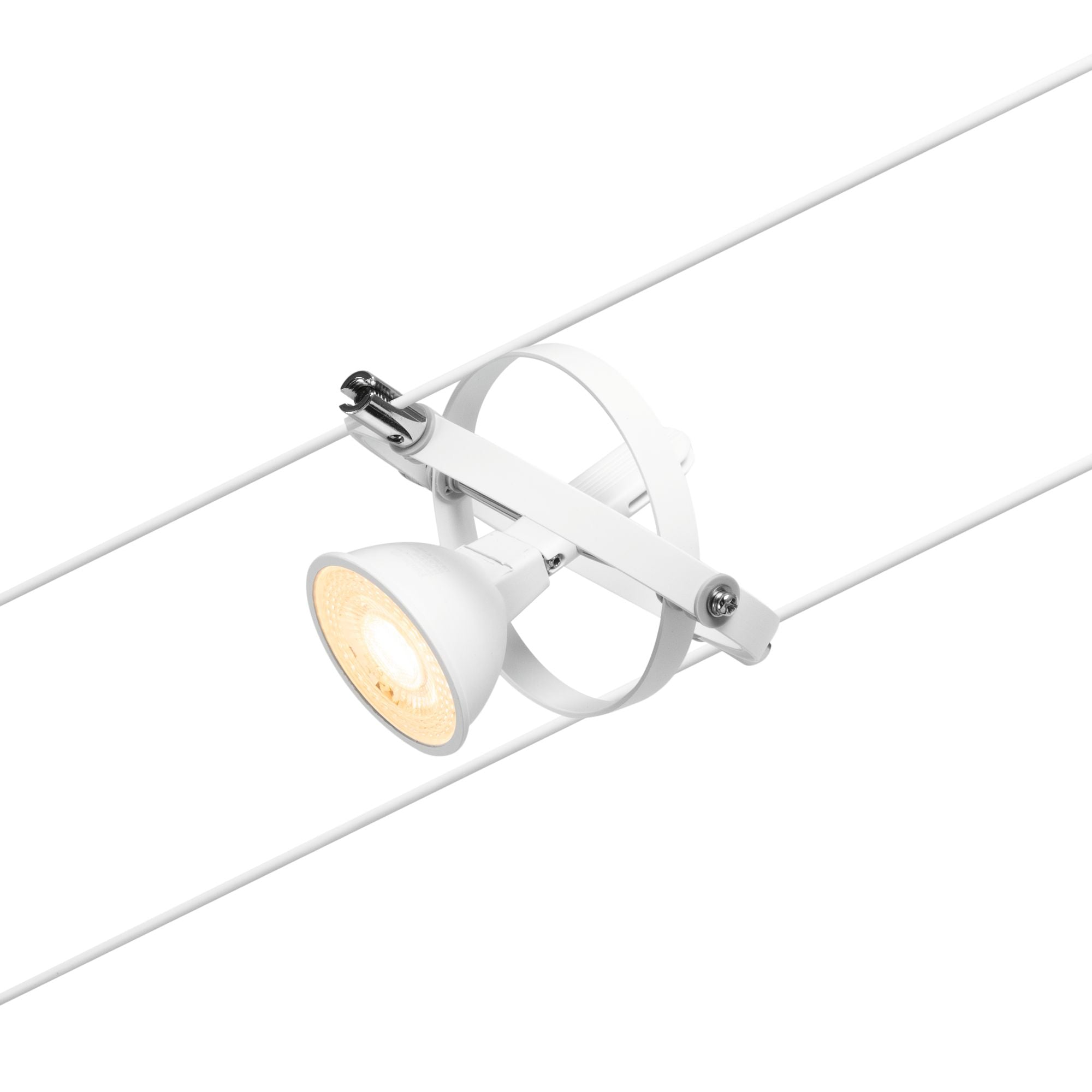 CorDuo Cardan Basisset GU5,3 max. 5x10W 230/12V Weiß matt/Chrom - Paulmann - 94438