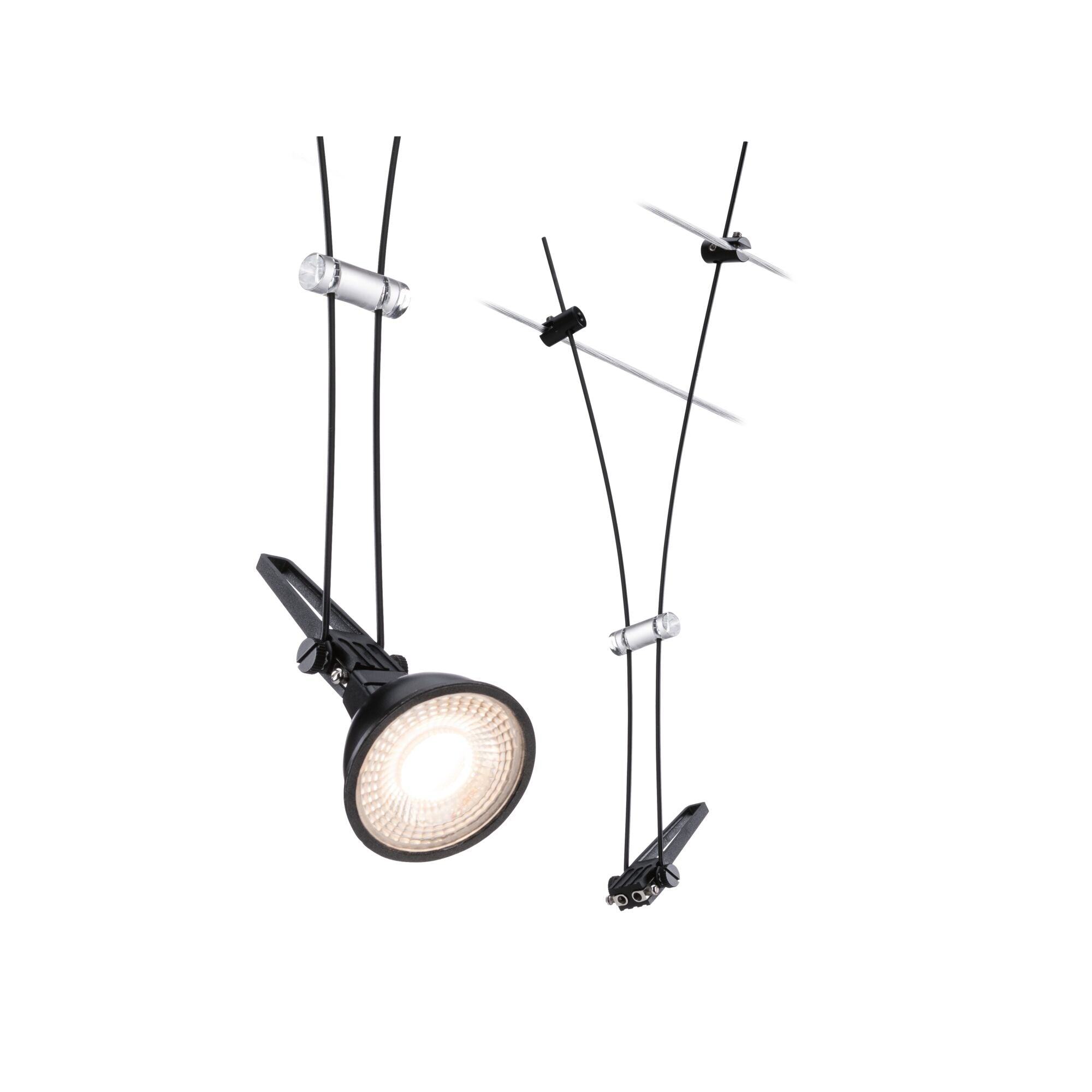 CorDuo Comet Einzelspot GU5,3 max. 50W dimmbar 12V Schwarz matt - Paulmann - 94489