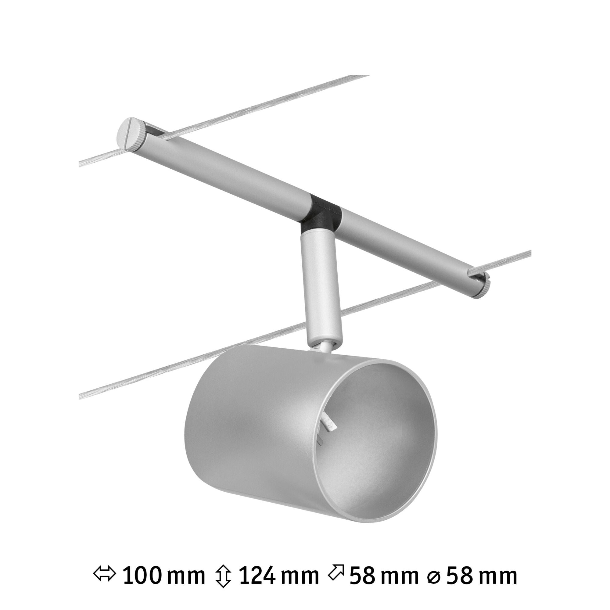CorDuo Cup Einzelspot GU5,3 max. 10W 12V Chrom matt/Chrom - Paulmann - 94466