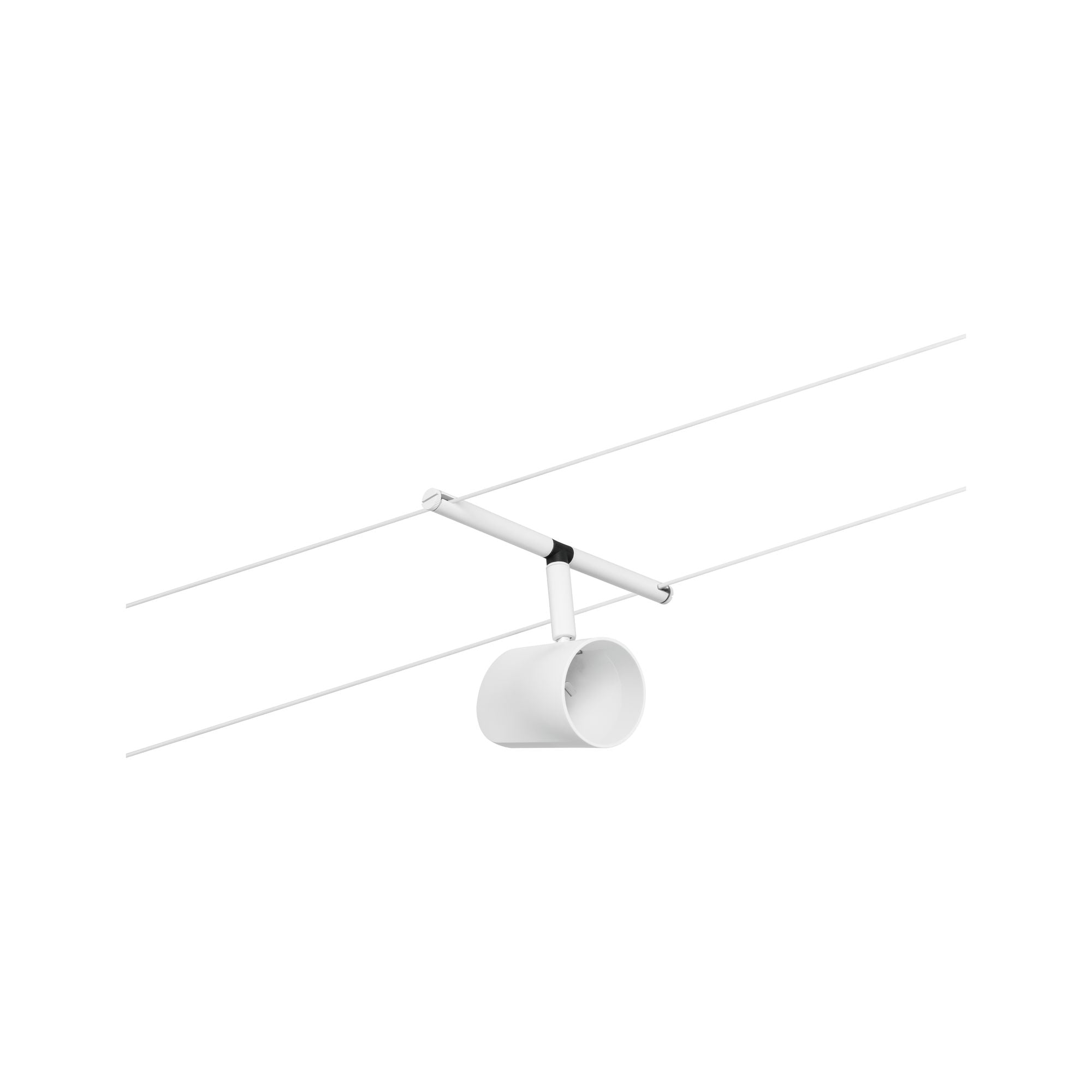 CorDuo Cup Einzelspot GU5,3 max. 10W 12V Weiß matt/Chrom - Paulmann - 94468