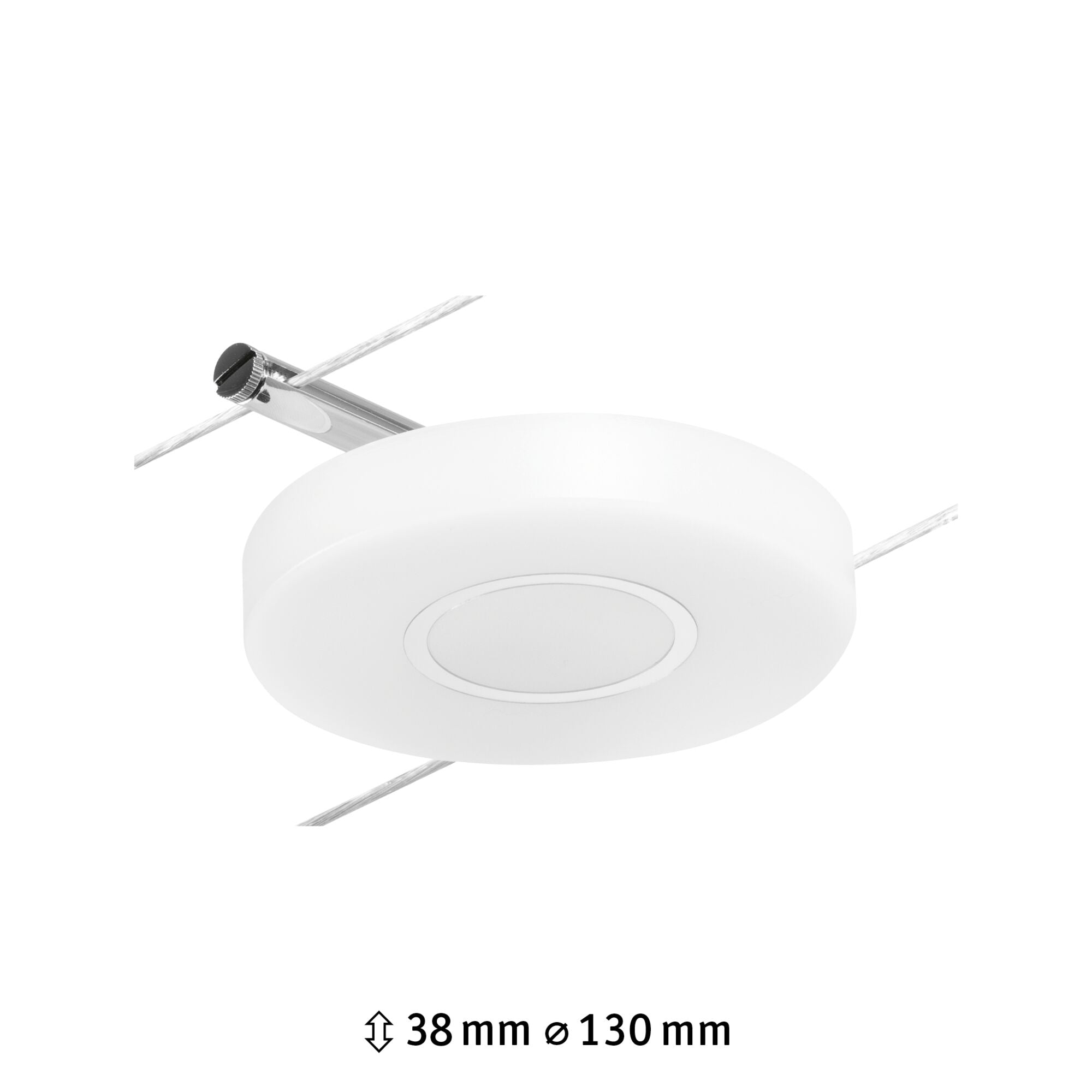 CorDuo DiscLED Einzelspot 200lm 4,5W 3000K 12V Chrom matt/Chrom - Paulmann - 94427
