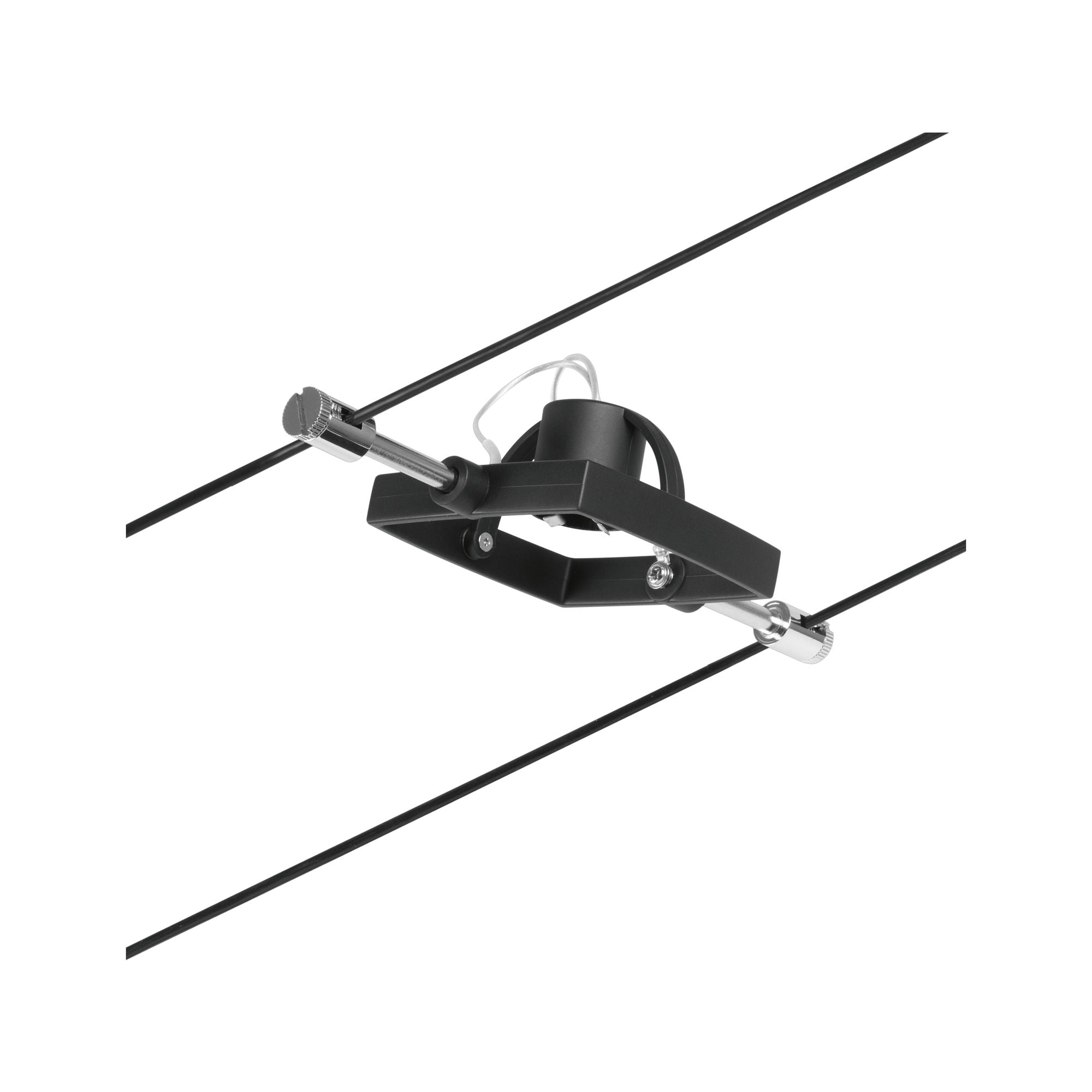 CorDuo Mac II Einzelspot GU5,3 max. 10W 12V Schwarz matt/Chrom - Paulmann - 94435