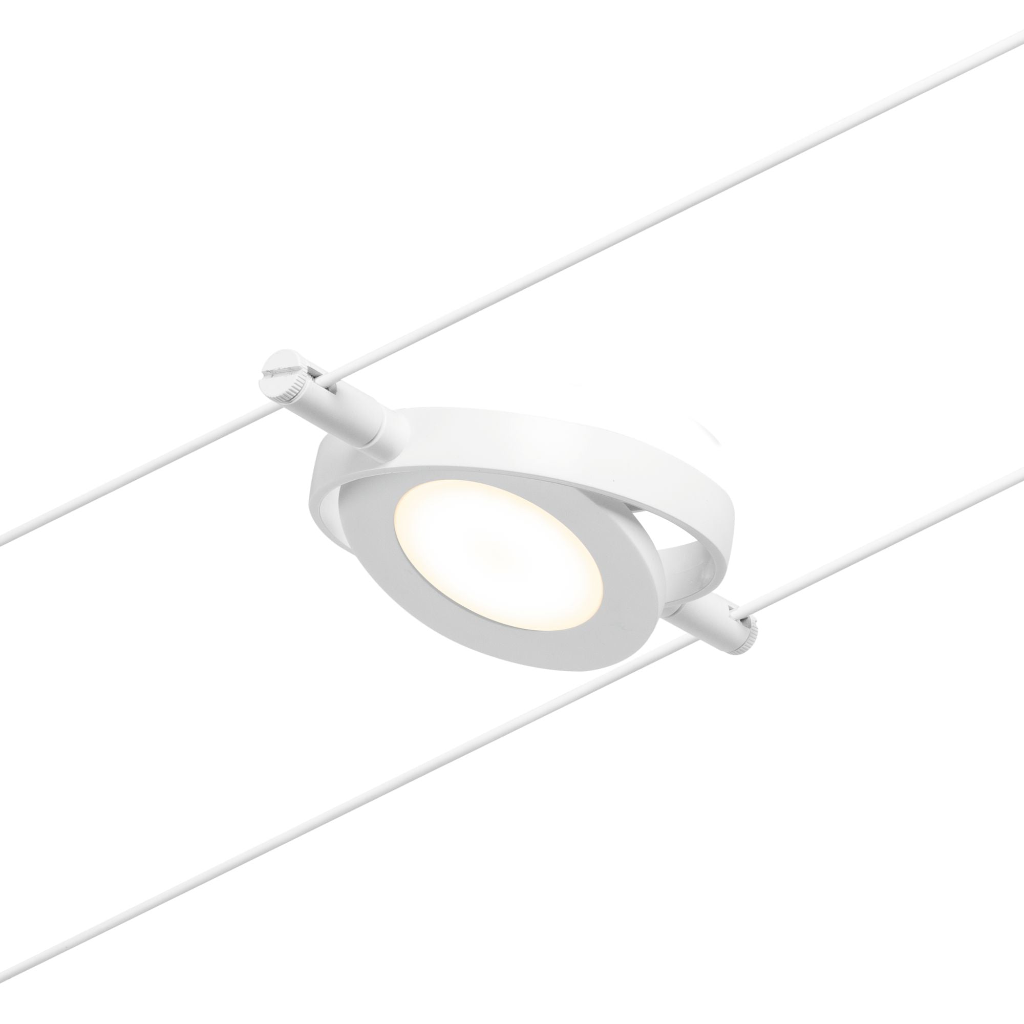 CorDuo RoundMac Einzelspot 200lm 4,5W 3000K 12V Weiß matt/Chrom - Paulmann - 94417